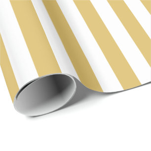 Gelb-weiß gestreiftes Papier mit Nebeleffekt Geschenkpapier