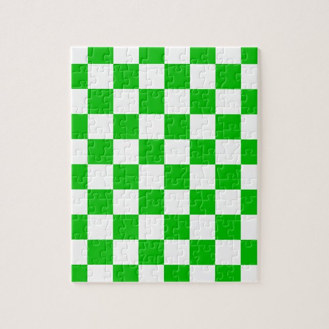 Gelb-Weiß-Muster Puzzle (Vertikal)