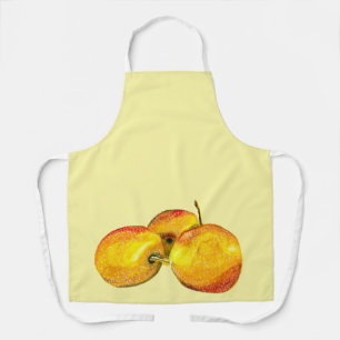 Gelbbirnfrüchte Schürze