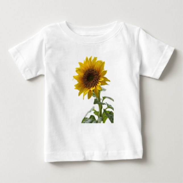 Gelbblume Baby T-shirt (Vorderseite)
