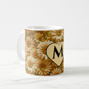 Gelbblütengelbe Gelbblütenblume Kaffeetasse