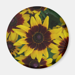 Gelbbraun-Blume-Magnet Magnet