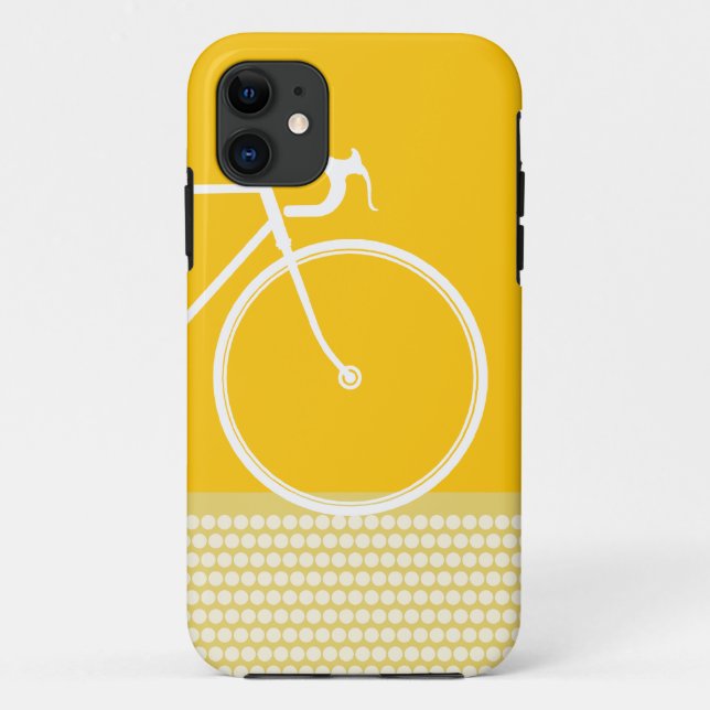 Gelbe Abstrakte Fahrradkamera iPhone 5 Fall Case-Mate iPhone Hülle (Rückseite)