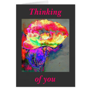 Gelbe abstrakte Mohnfarbe