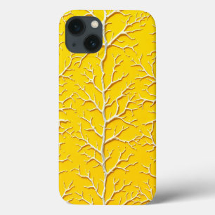 Gelbe Aderstruktur iPhone-Hülle im kühnen Stil Case-Mate iPhone Hülle