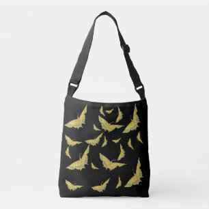Gelbe Alte Welt Frack Butterfly Black Tragetaschen Mit Langen Trägern