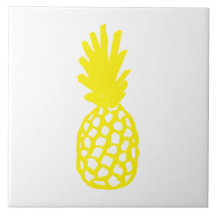 Gelbe Ananas Fliese