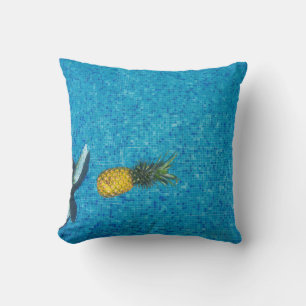 Gelbe Ananas Kissen