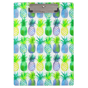 Gelbe Ananas Klemmbrett