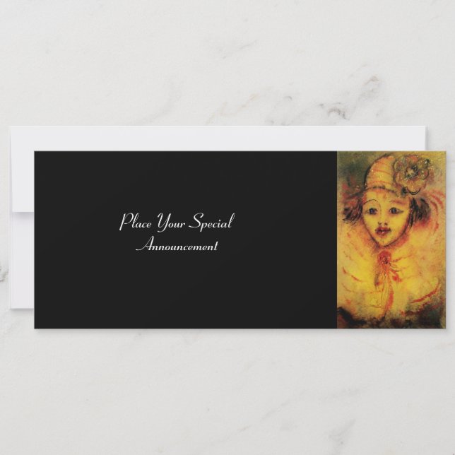 GELBE ANKÜNDIGUNG (Vorderseite)