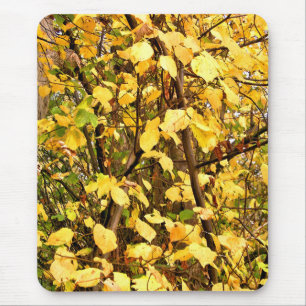 GELBE AUTUMNSTÜCKE MOUSEPAD