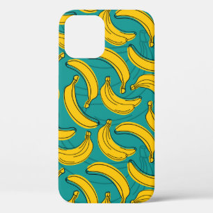 Gelbe Banane mit schwarzer Kontur  Case-Mate iPhone Hülle