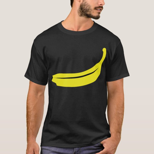 gelbe Bananenfrucht T-Shirt (Vorderseite)