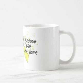 Gelbe Band-Kaffeetasse Kaffeetasse