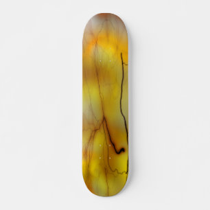 Gelbe Beleuchtung Skateboard