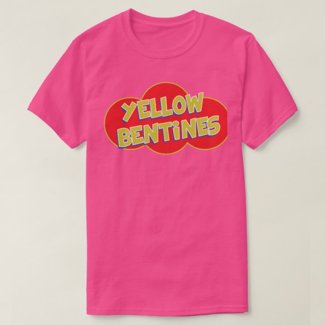 Gelbe Bentine T-Shirt (Design vorne)