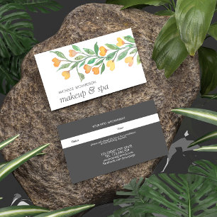 Gelbe berufliche weibliche Erinnerung der Herzen   Terminkarte