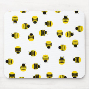 Gelbe Bienen Mousepad