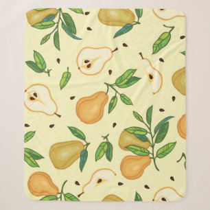 Gelbe Birnen: Vintage Illustration. Sherpadecke