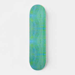 Gelbe Blase Wrap Print Skateboard