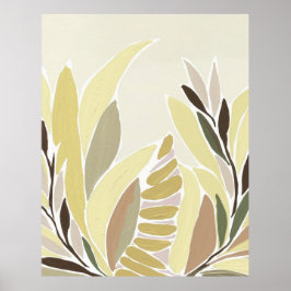 Gelbe Blätter Poster