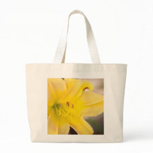 Gelbe blühende Canna Blumen-Taschen-Tasche