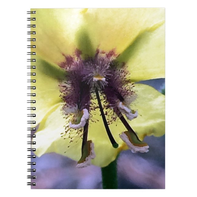 Gelbe Blume 3 Notizblock (Vorderseite)