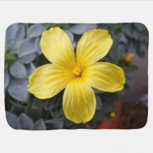 Gelbe Blume Baby Blanket