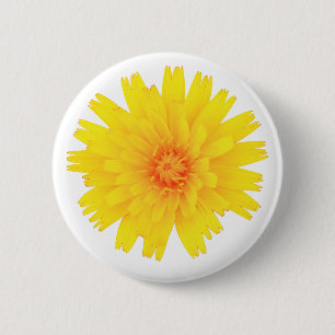 Gelbe Blume Button