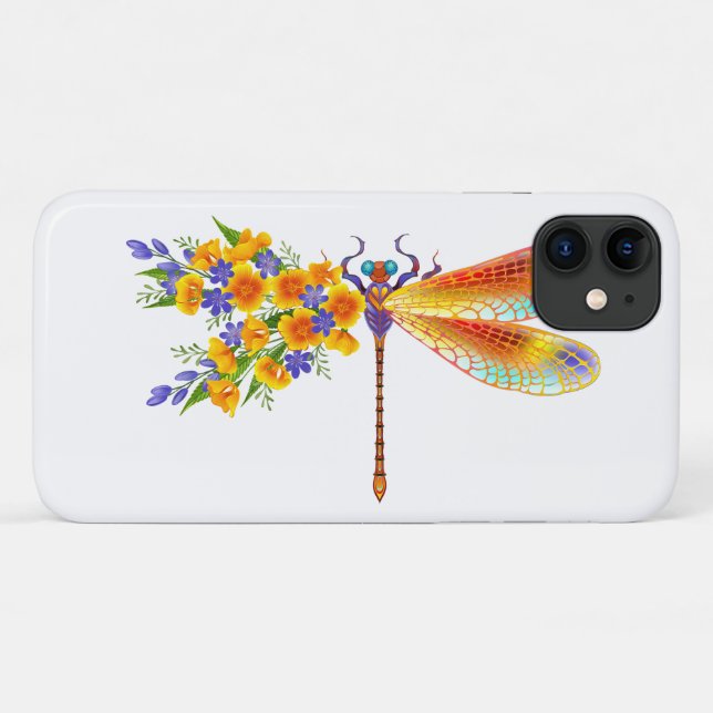 Gelbe Blume Case-Mate iPhone Hülle (Rückseite (Horizontal))