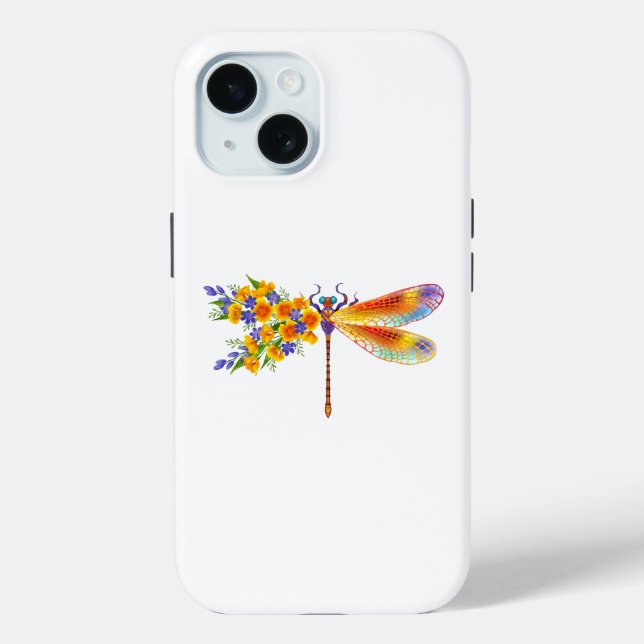 Gelbe Blume Case-Mate iPhone Hülle (Rückseite)