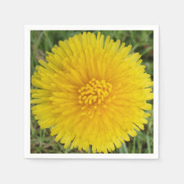 Gelbe Blume Cocktailpapier Napkins Serviette