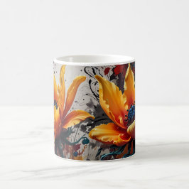 Gelbe Blume Duo Kaffeetasse