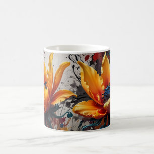 Gelbe Blume Duo Kaffeetasse