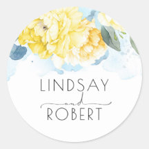 Gelbe Blume Elegant Vintag Inspiriert