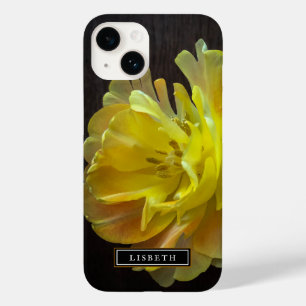 Gelbe Blume Floral iPhone Case