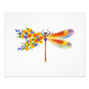 Gelbe Blume Fotodruck