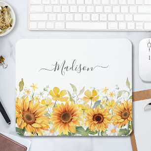 Gelbe Blume Gelbblüte Botanisch Mousepad