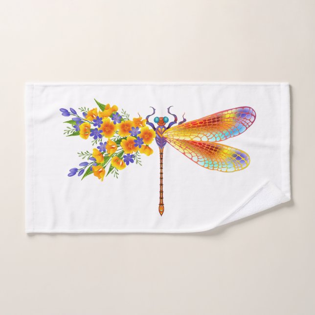 Gelbe Blume Handtuch (Handtuch)