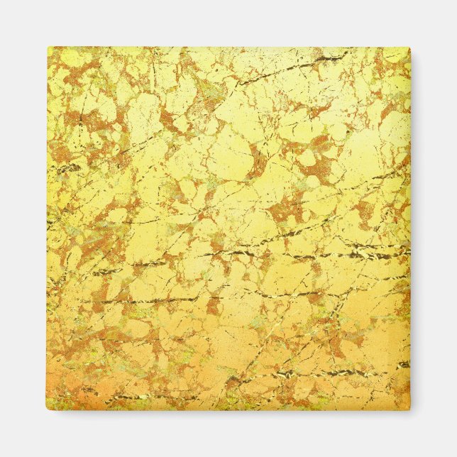 Gelbe Blume Magnet (Vorne)