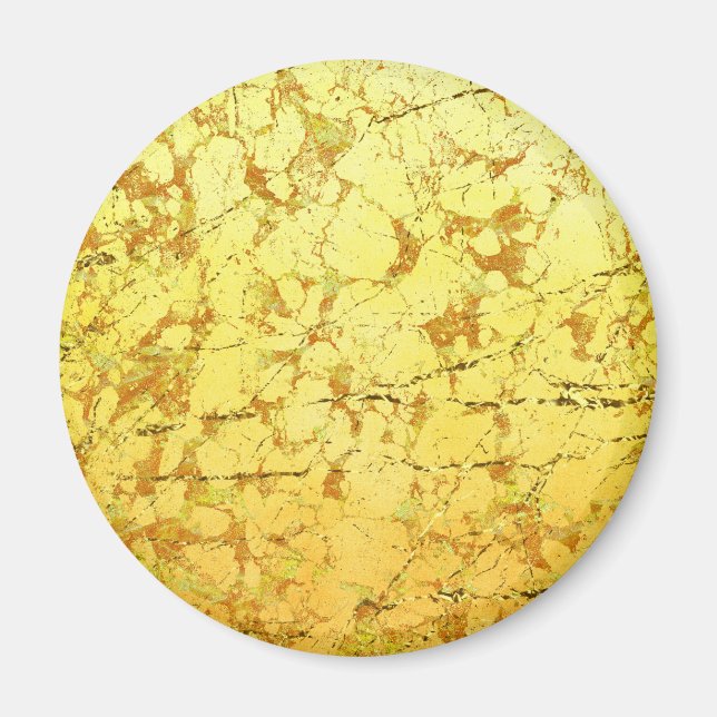Gelbe Blume Magnet (Vorne)