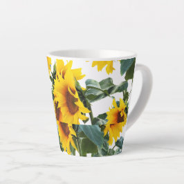 Gelbe Blume Milchtasse