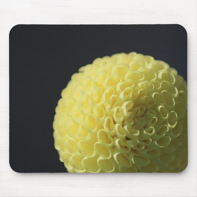 Gelbe Blume Mousepad (Vorne)