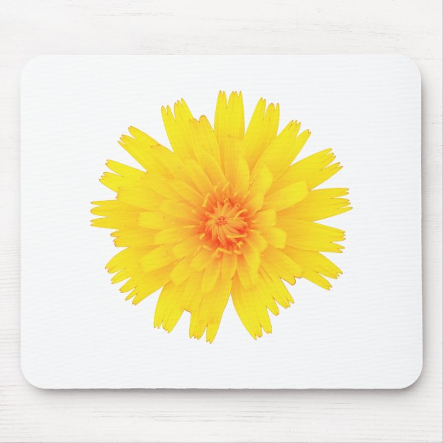 Gelbe Blume Mousepad (Vorne)