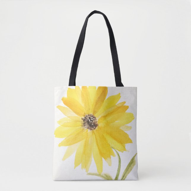 Gelbe Blume - Multiprint-Tasche (Vorderseite)