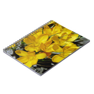 Gelbe Blume Notizblock