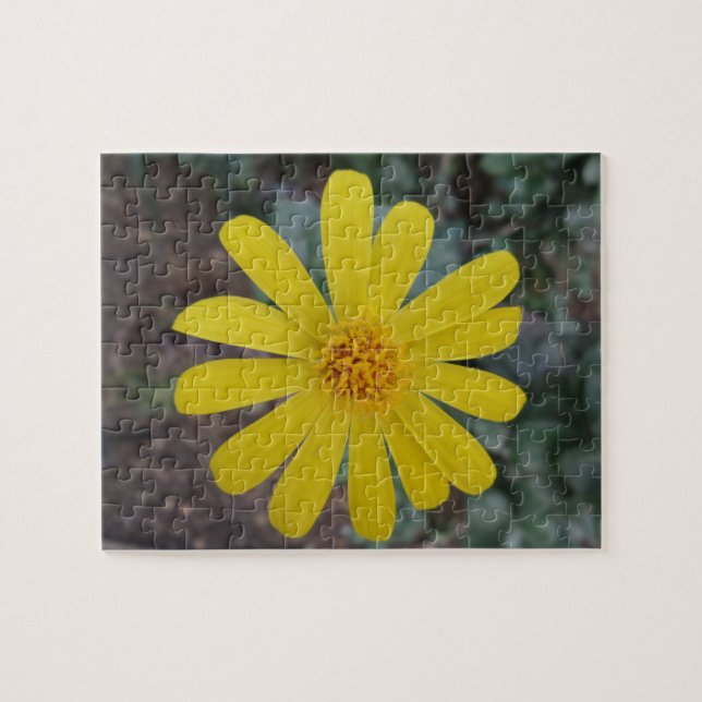 Gelbe Blume Puzzle (Horizontal)