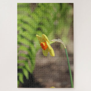 Gelbe Blume Puzzle