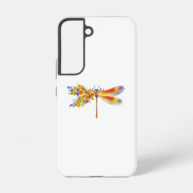 Gelbe Blume Samsung Galaxy Hülle (Rückseite)