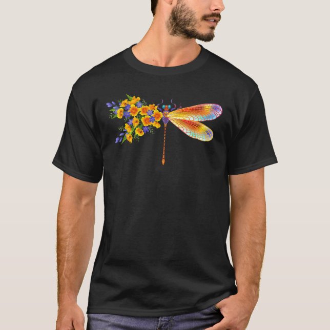 Gelbe Blume T-Shirt (Vorderseite)